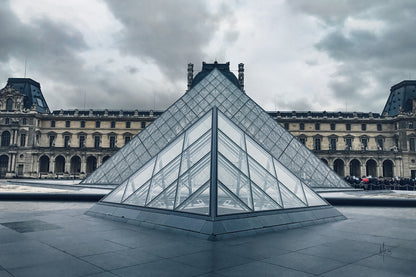 Evening at the Louvre